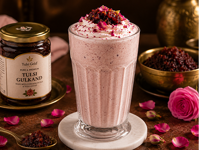 Ice Cream – rose-topped artisanal ice cream bowl