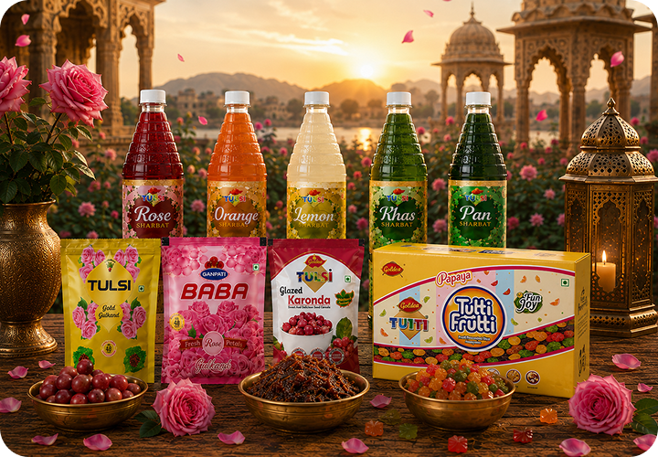 Tulsi Gulkand Product Range