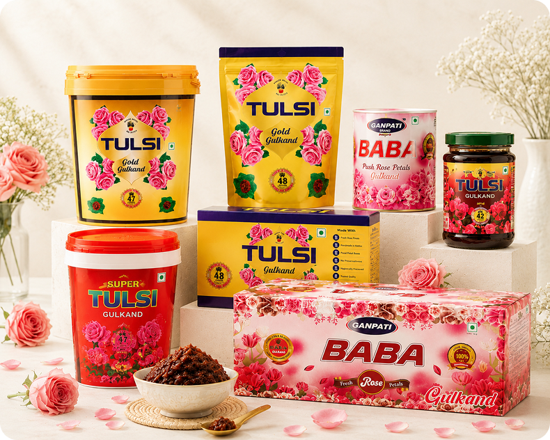 Tulsi Gulkand Product Range